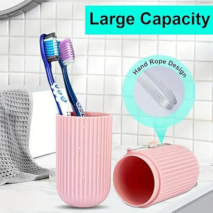 Portable travel toothbrush organizer - home improvement