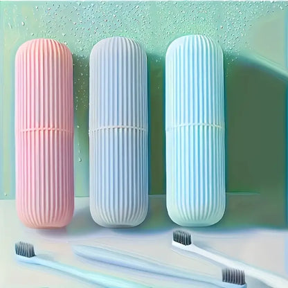 Portable travel toothbrush organizer - home improvement
