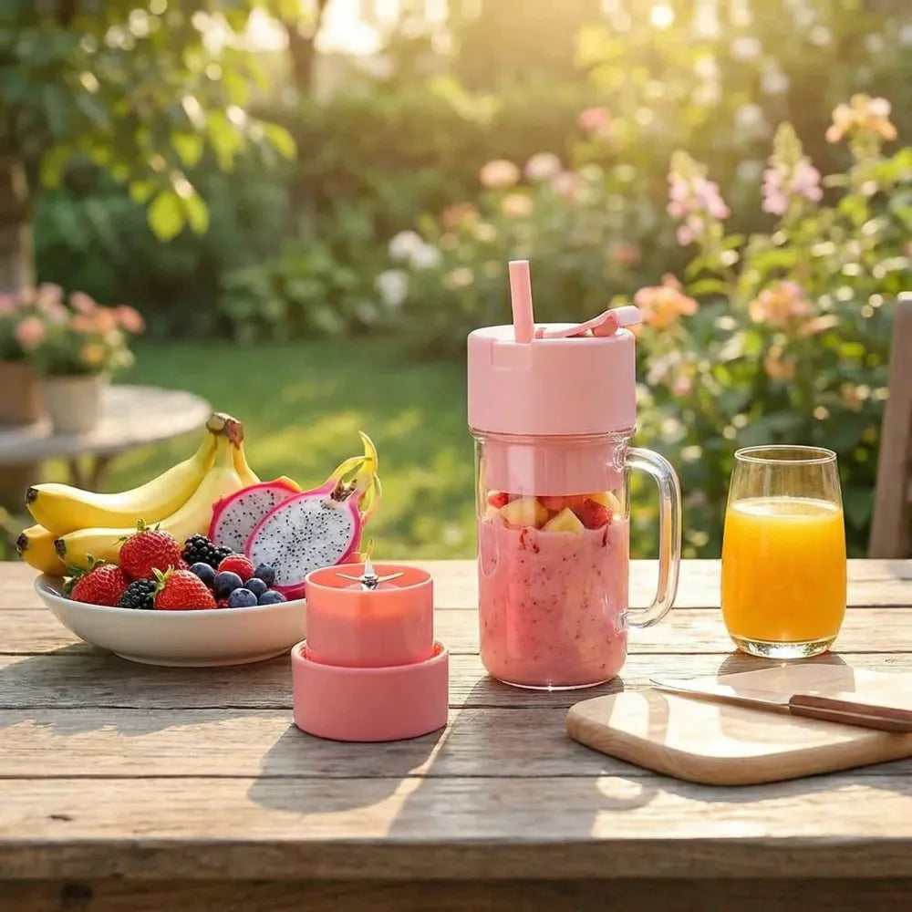 Portable usb rechargeable juicer - home & kitchen