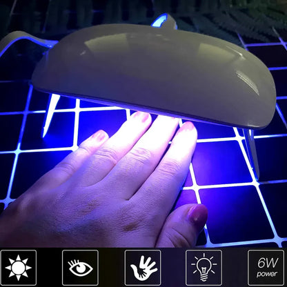 Portable uv led nail lamp - health care