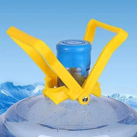 Portable water bottle handle