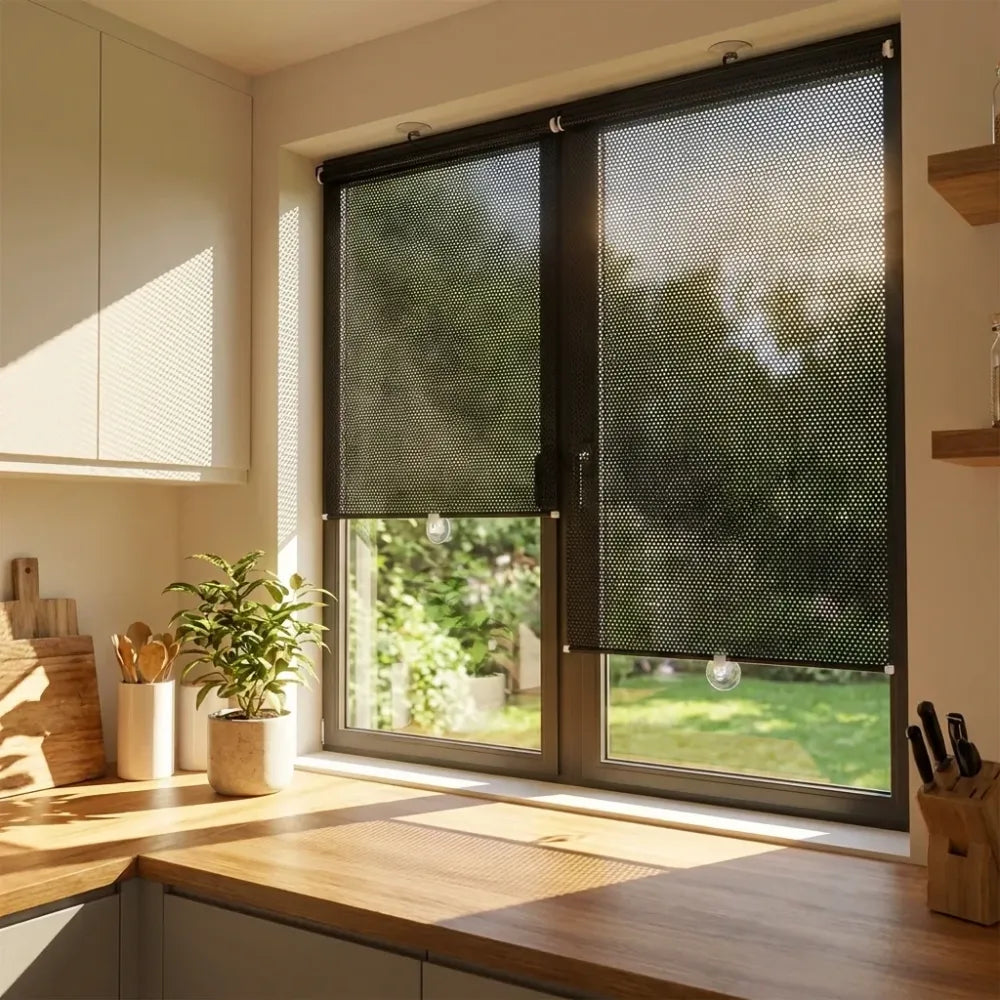 Portable window curtain – pvc