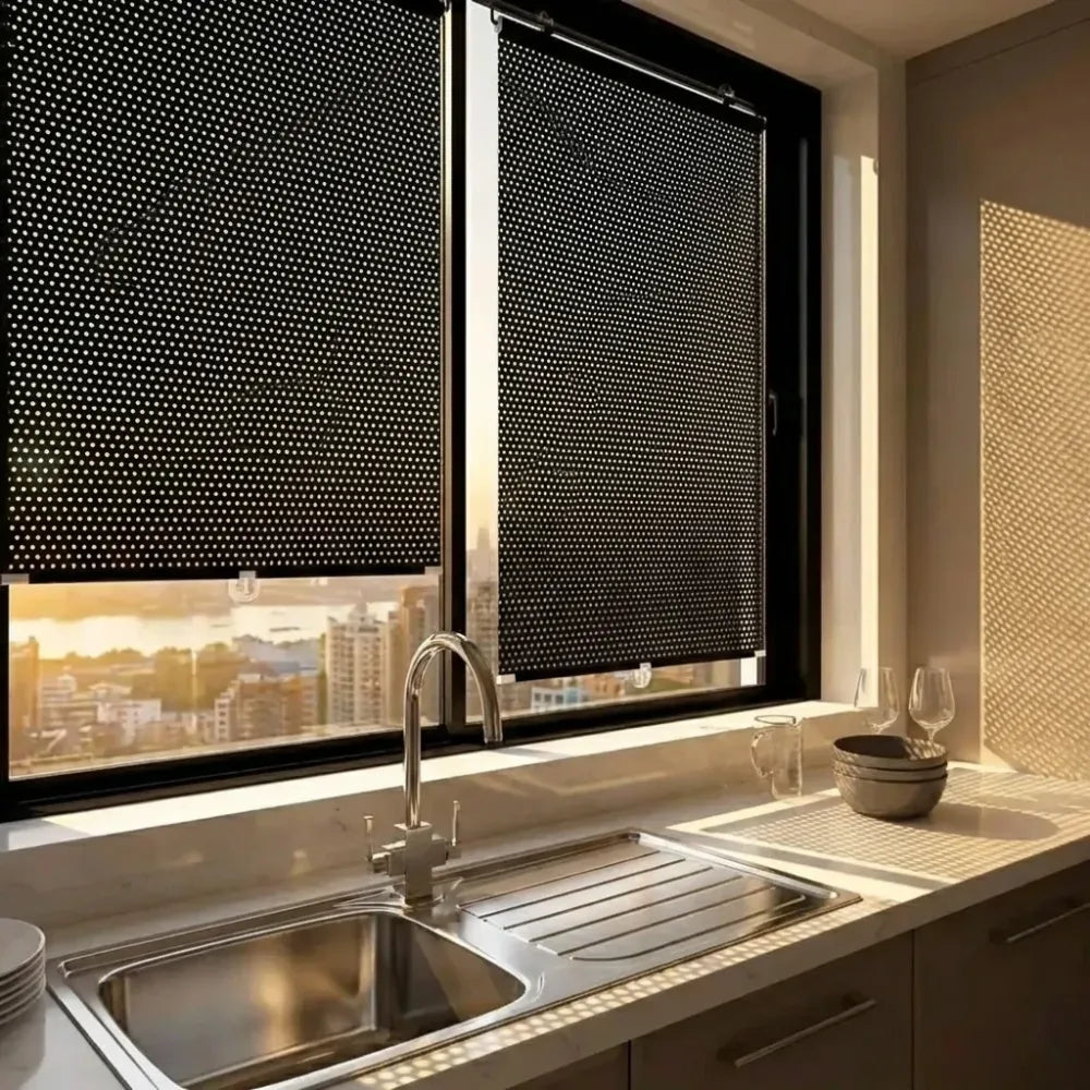 Portable window curtain – pvc