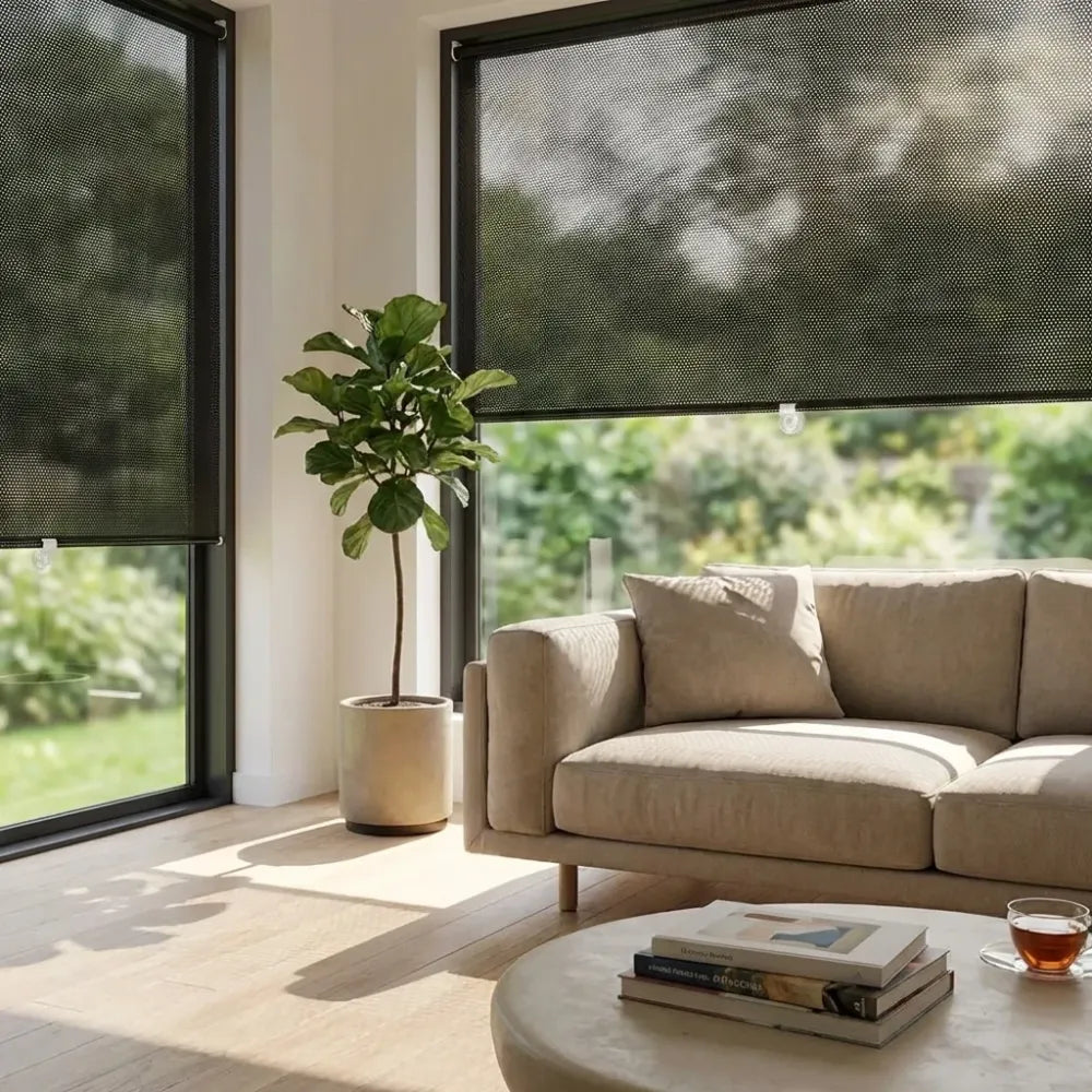 Portable window curtain – pvc