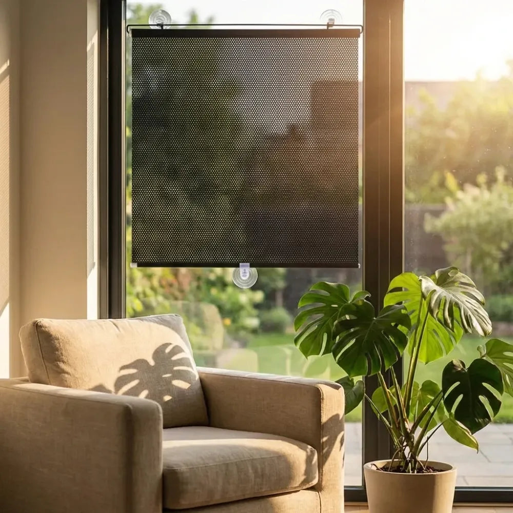 Portable window curtain – pvc