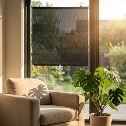 Portable window curtain – pvc