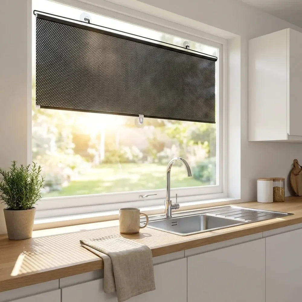 Portable window curtain – pvc