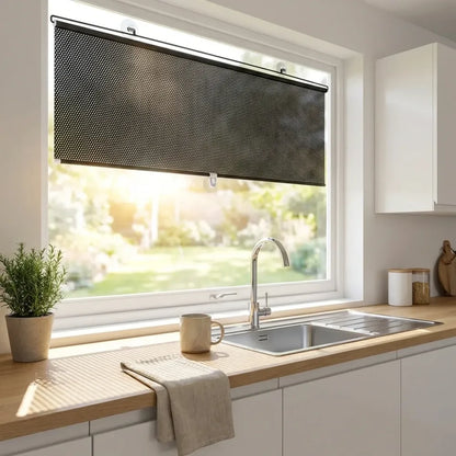 Portable window curtain – pvc