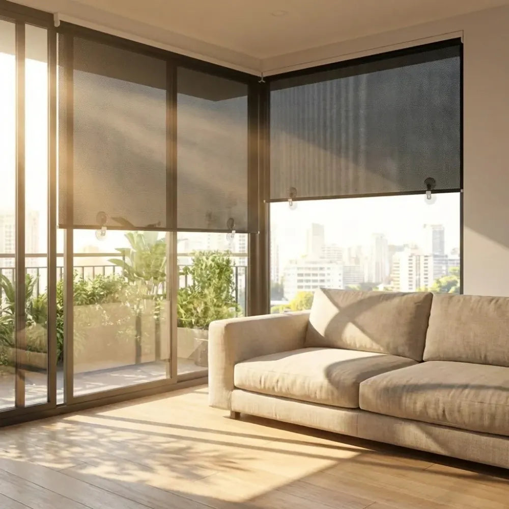 Portable window curtain – pvc