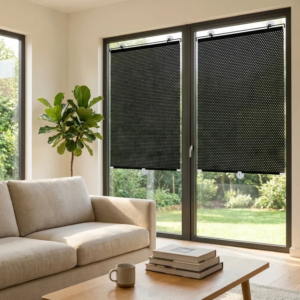 Portable window curtain – pvc