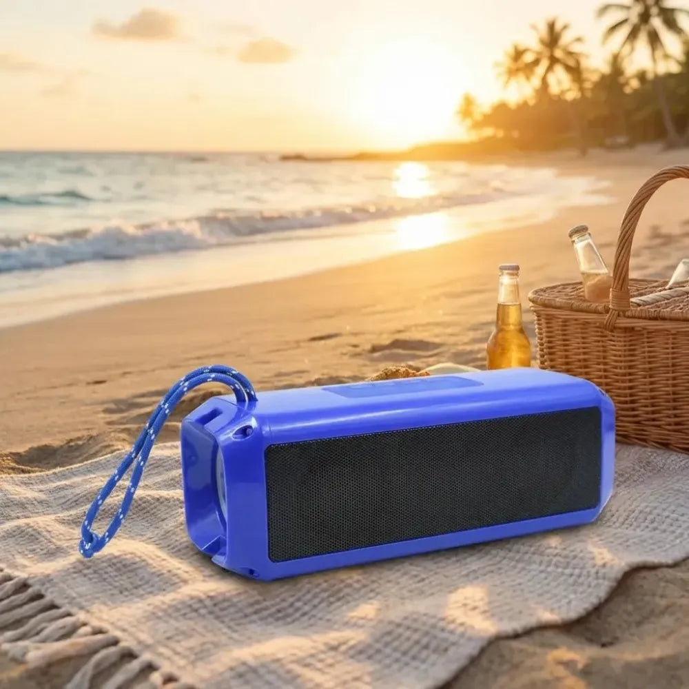 Portable wireless rechargeable speaker bluetooth (1 pc) - electronics