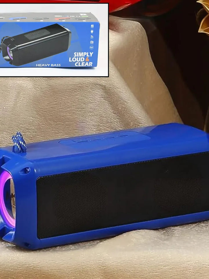 Portable Wireless Rechargeable Speaker Bluetooth Speaker (1 Pc)