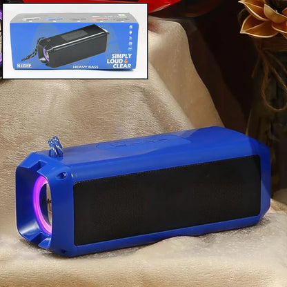 Portable wireless rechargeable speaker bluetooth (1 pc) - electronics