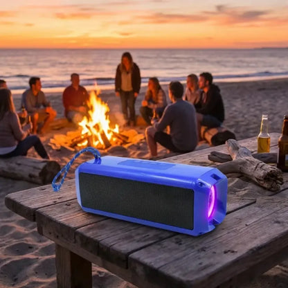 Portable wireless rechargeable speaker bluetooth (1 pc) - electronics