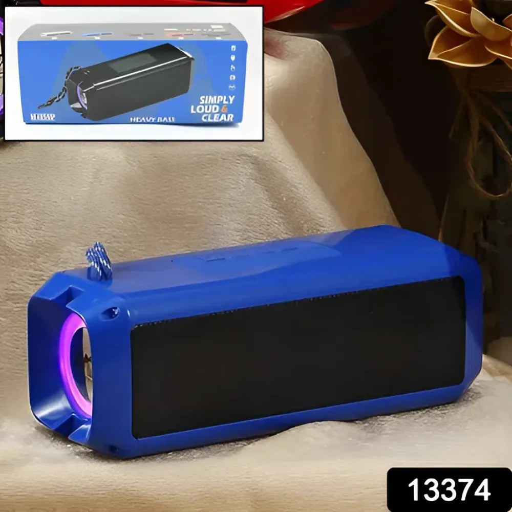Portable wireless rechargeable speaker bluetooth (1 pc) - electronics
