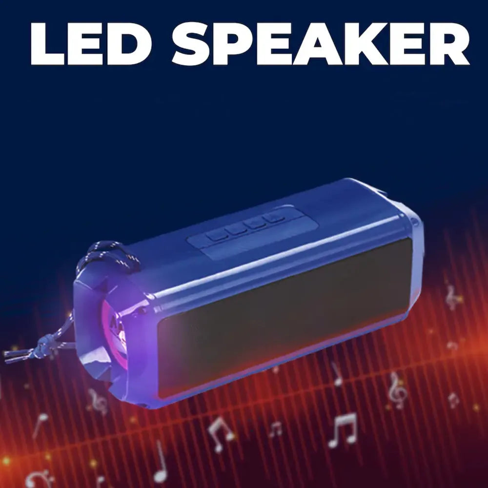 Portable wireless rechargeable speaker bluetooth (1 pc) - electronics