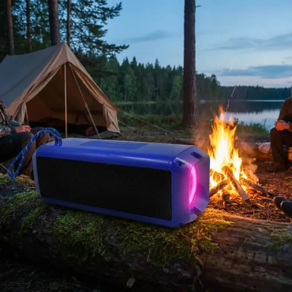 Portable wireless rechargeable speaker bluetooth (1 pc) - electronics