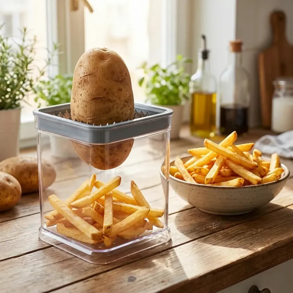 Potato chipser & chopper - home kitchen