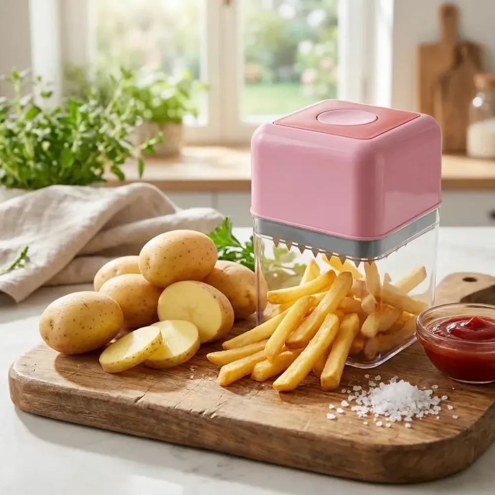 Potato chipser & chopper - home kitchen