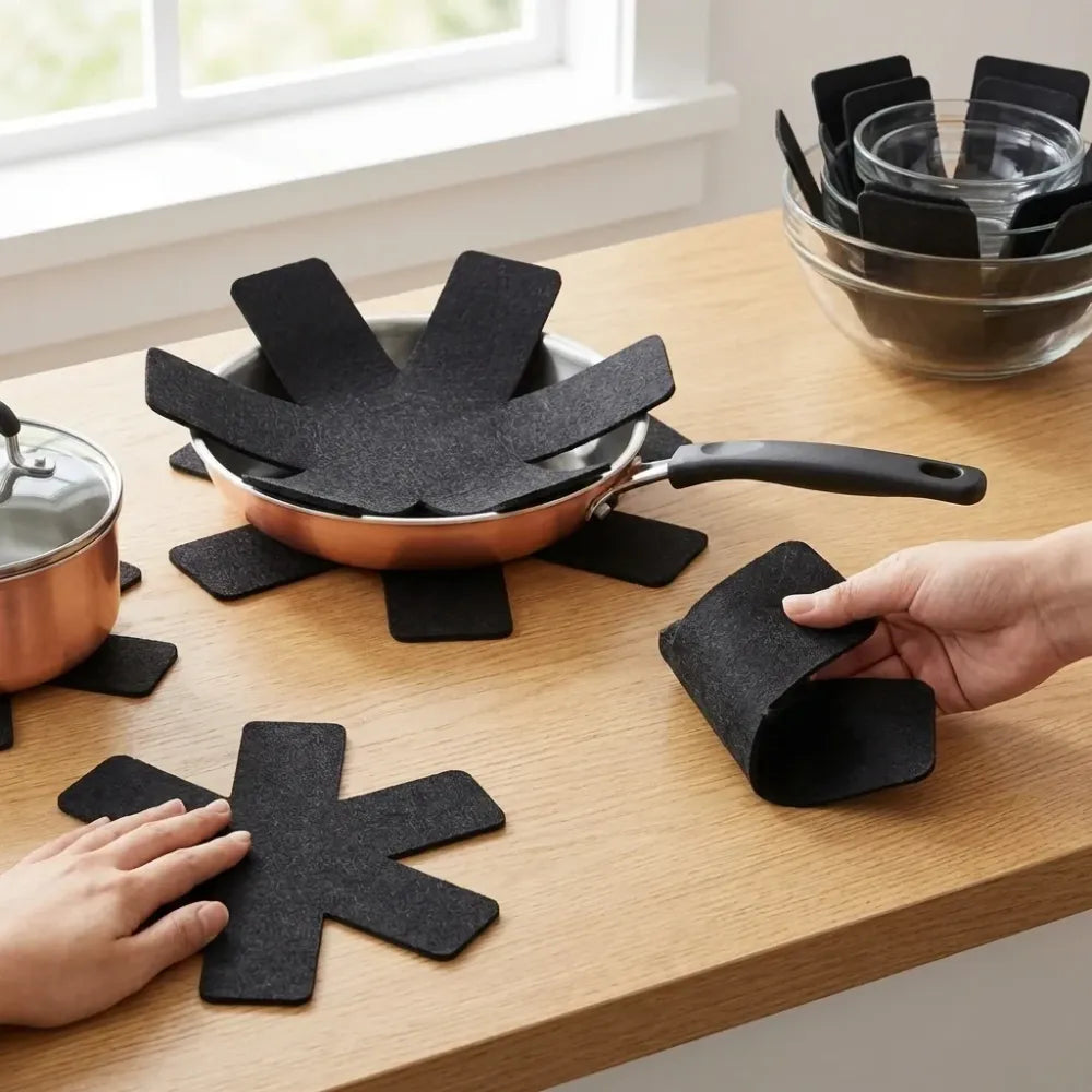 Pots and pans protectors set - home & kitchen