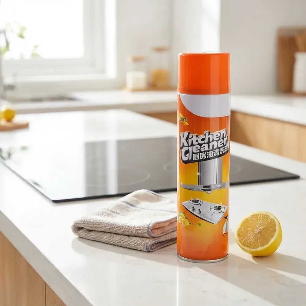 Power foam degreaser spray - kitchen tool