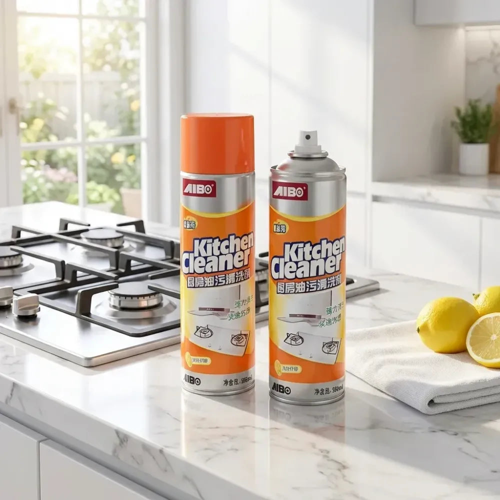 Power foam degreaser spray - kitchen tool