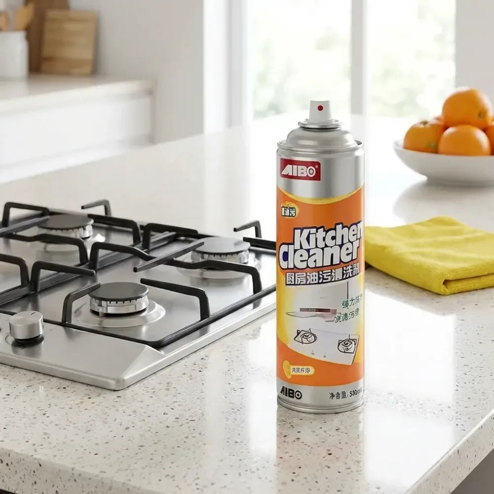 Power foam degreaser spray - kitchen tool