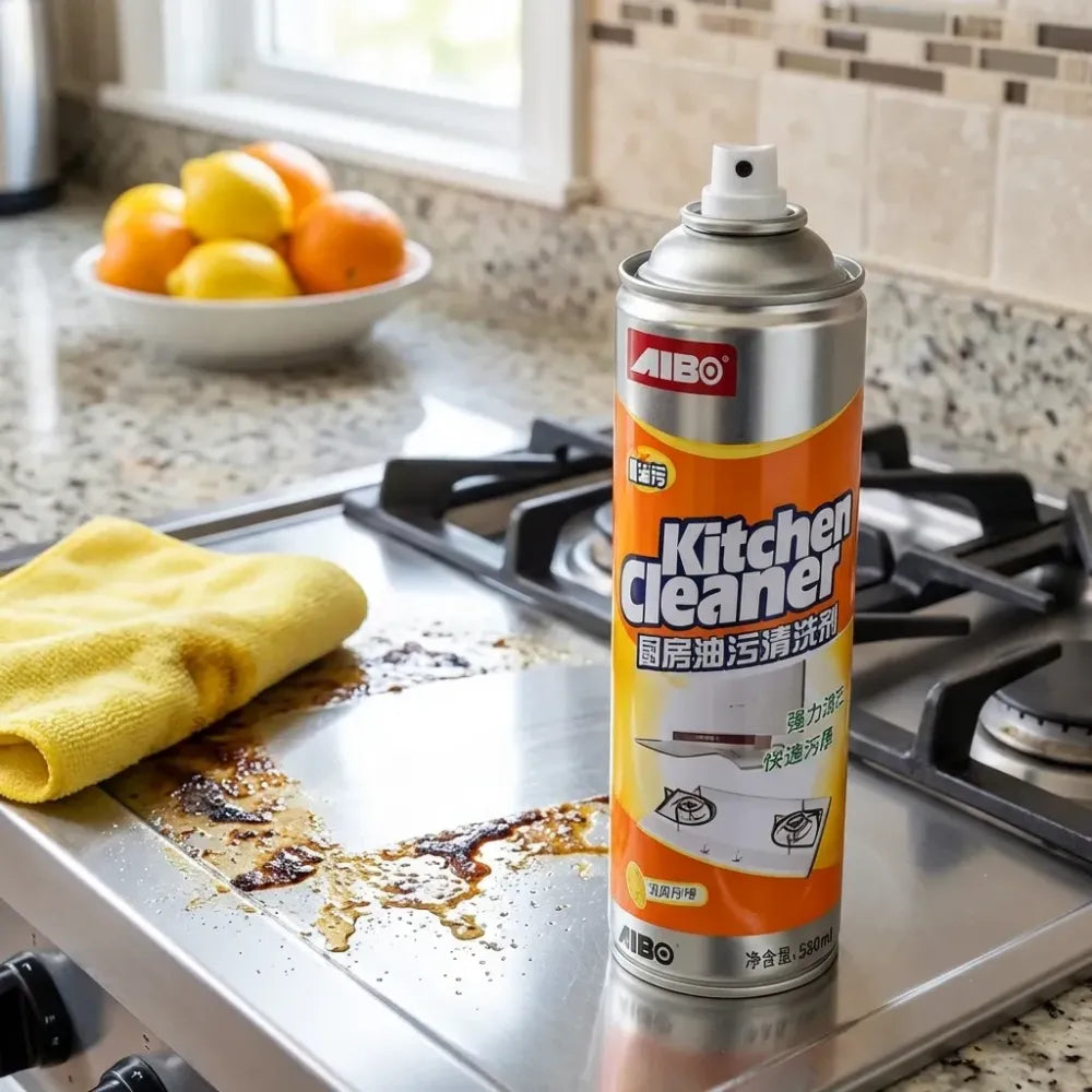 Power foam degreaser spray - kitchen tool