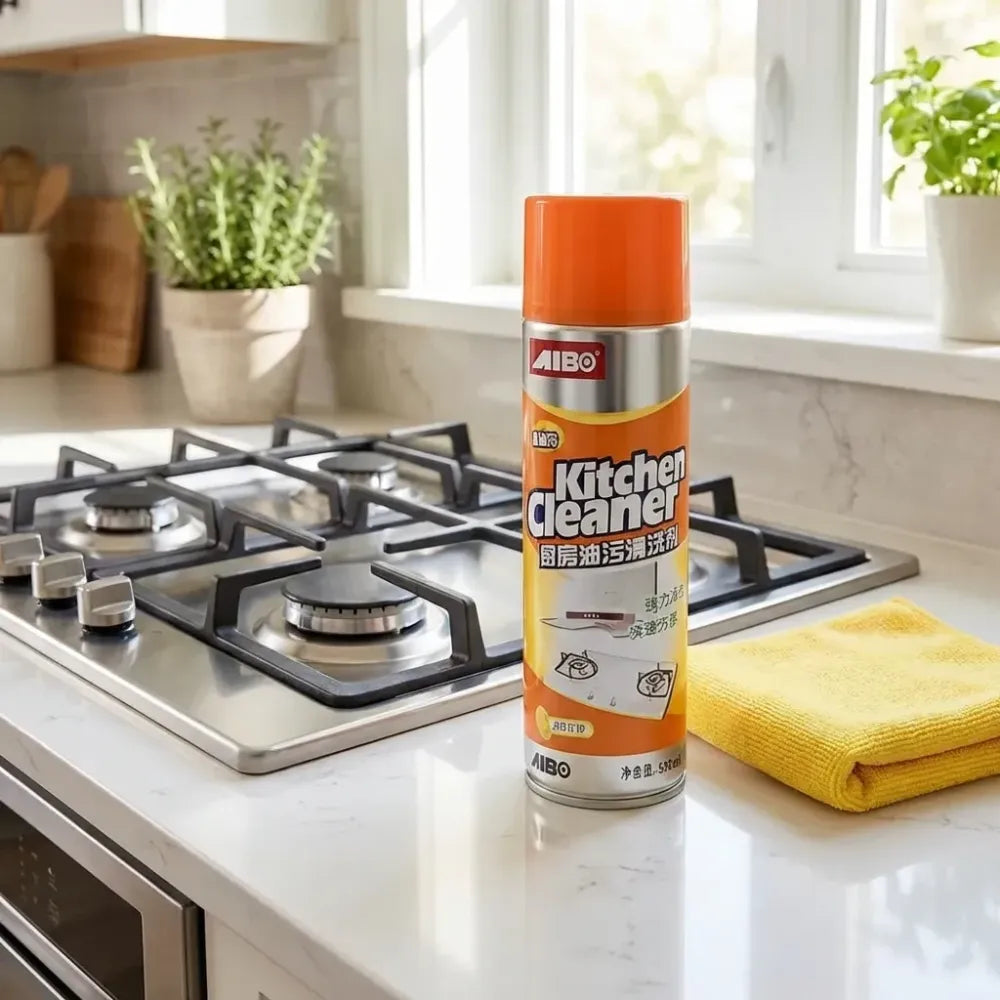 Power foam degreaser spray - kitchen tool