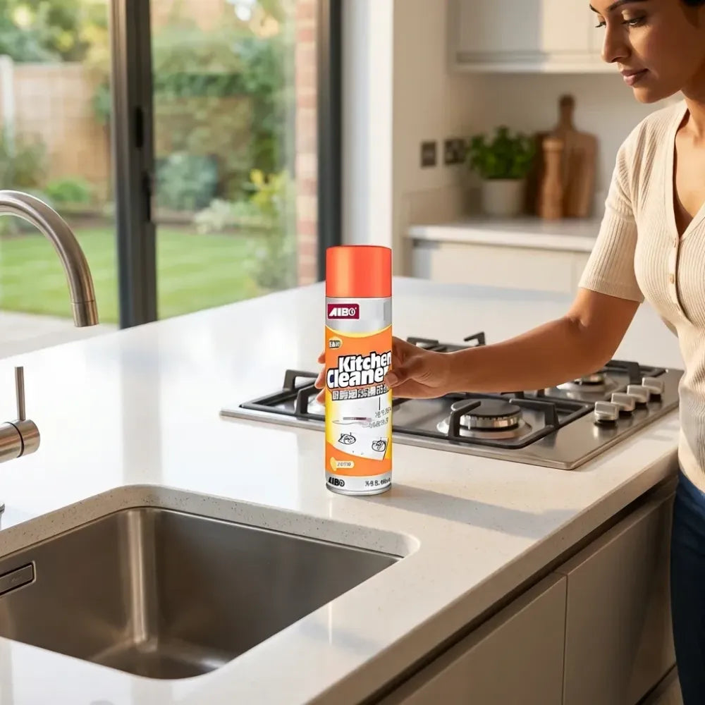 Power foam degreaser spray - kitchen tool