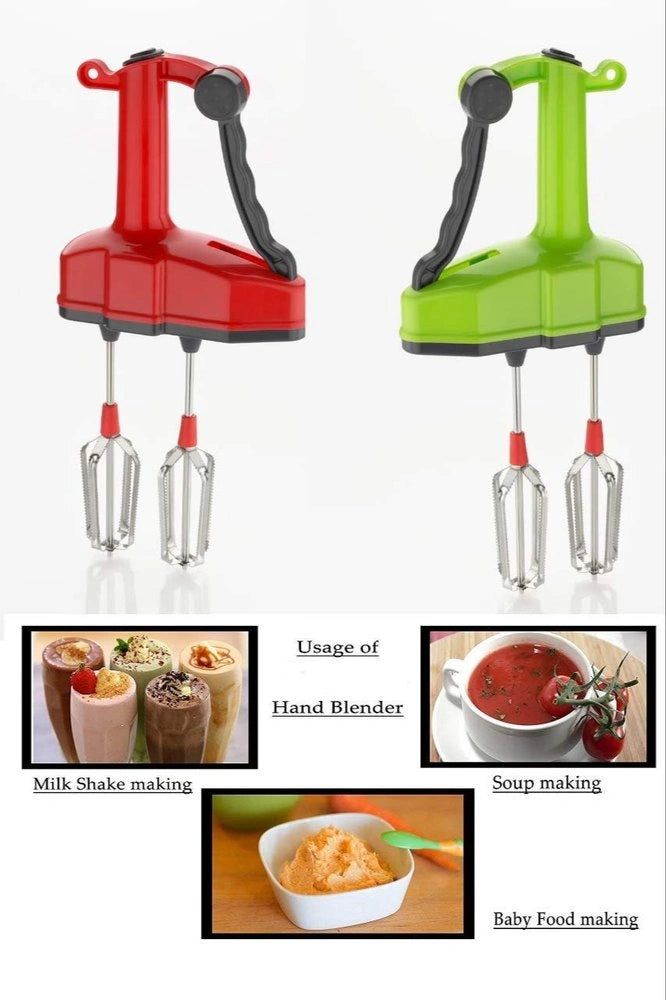 Manual hand blender