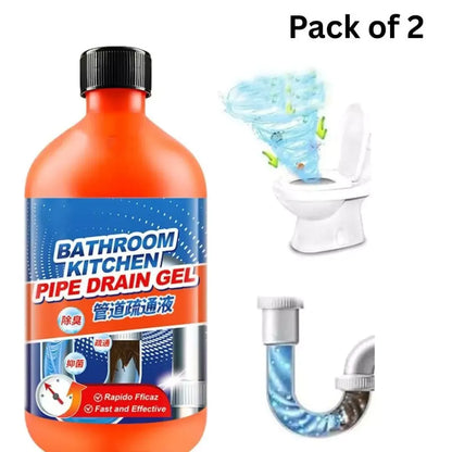 Powerful drain cleaner duo - home essentials