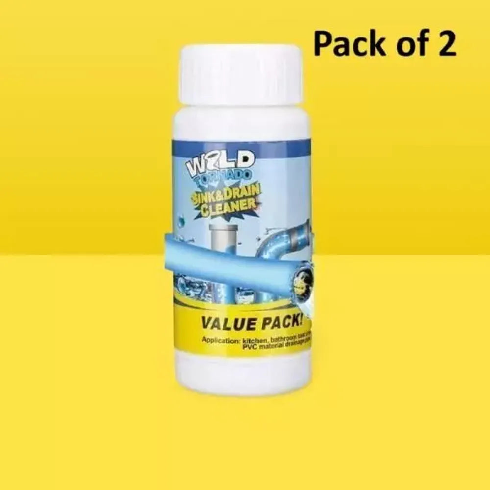 Powerful drain cleaner powder - home essentials