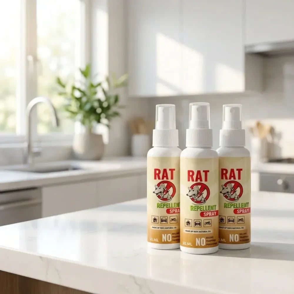 Powerful rat repellent spray - potential heroes
