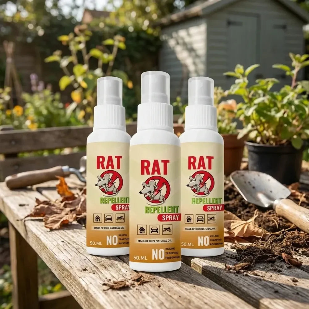 Powerful rat repellent spray - potential heroes