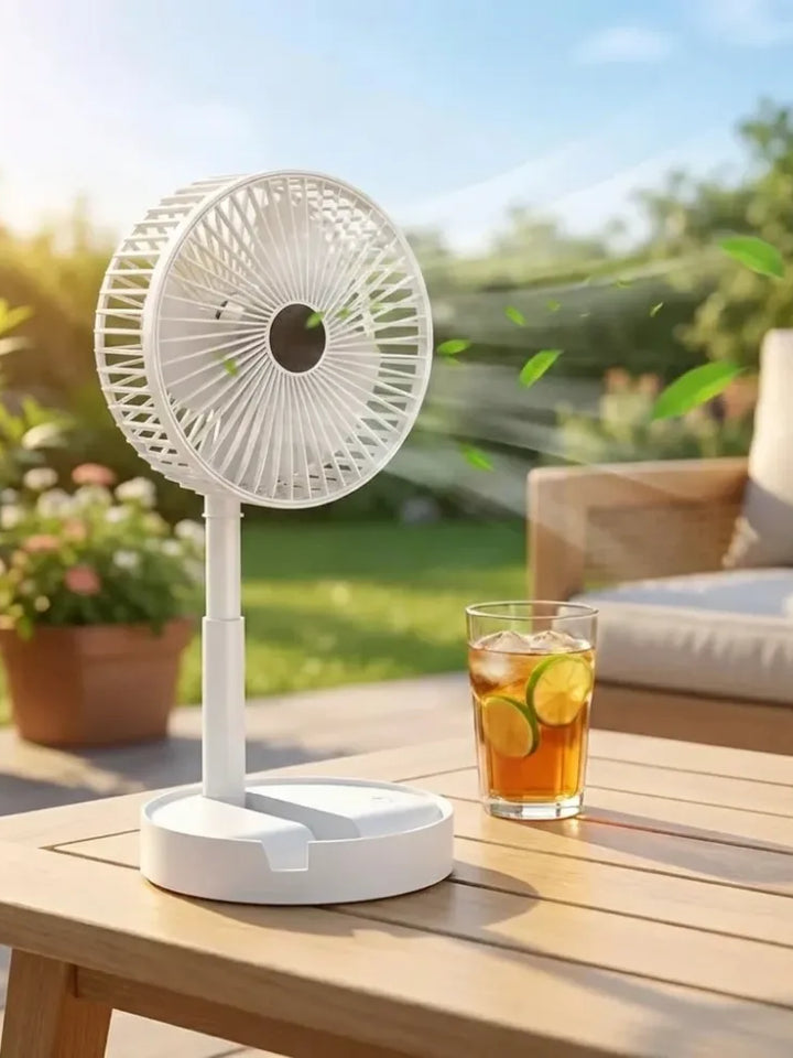 Powerful Rechargeable High Speed Table Desk Fan