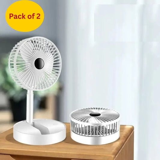 Powerful rechargeable table fan
