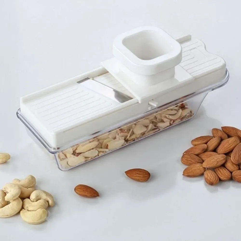 Precision adjustable food slicer - kitchen tool