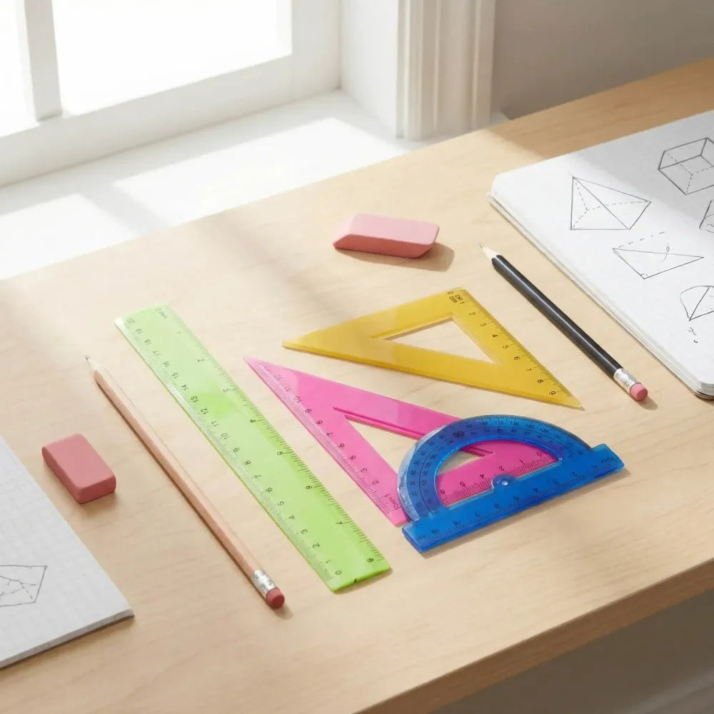 Precision geometry drafting set - office