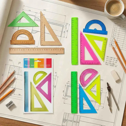 Precision geometry drafting set - office