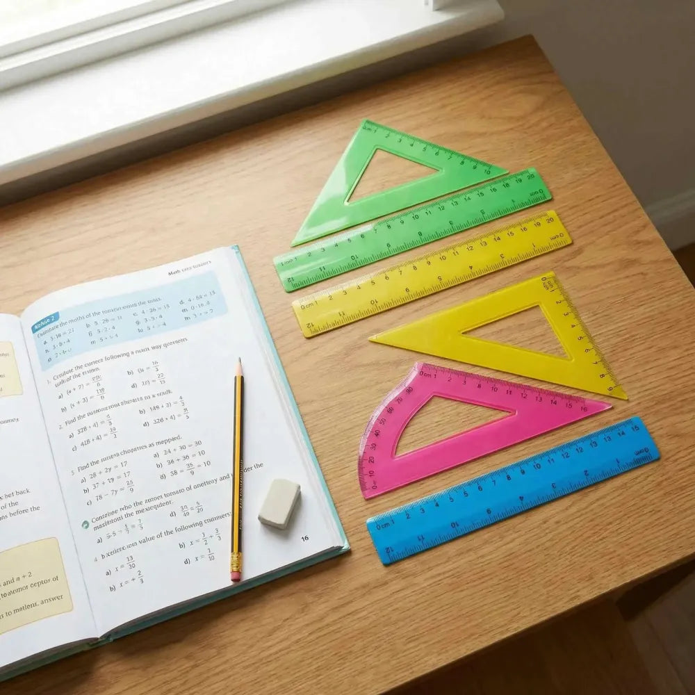 Precision geometry drafting set - office