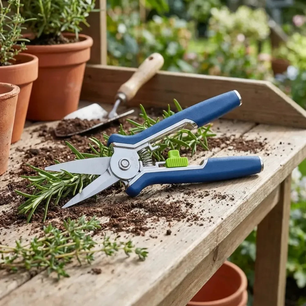 Precision micro garden snip pruning scissor