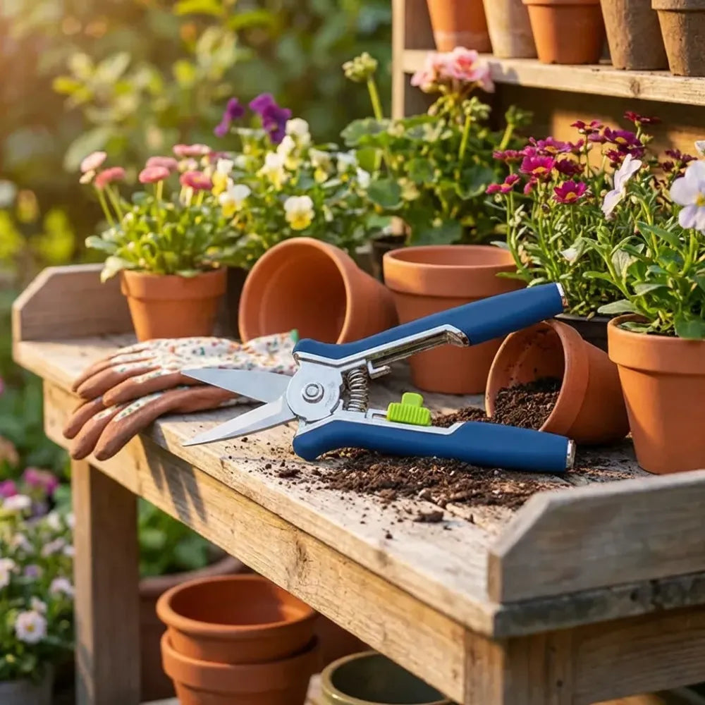 Precision micro garden snip pruning scissor