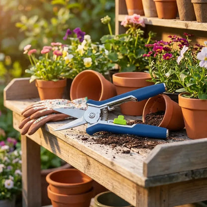 Precision micro garden snip pruning scissor