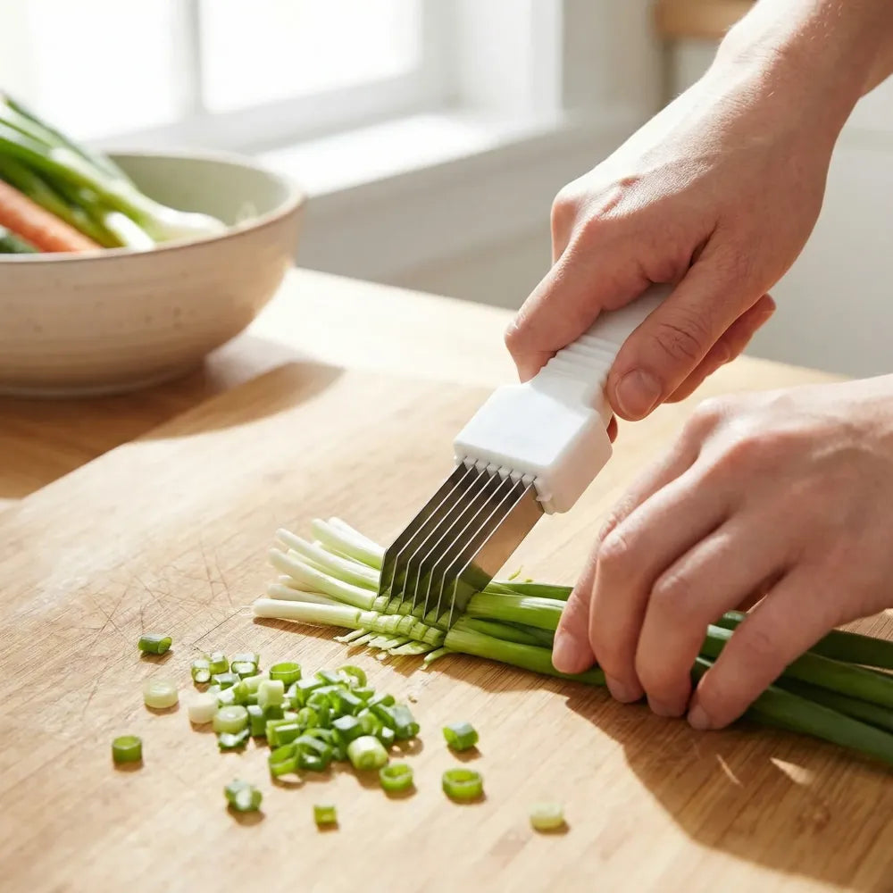 Precision negi vegetable cutter - home & kitchen