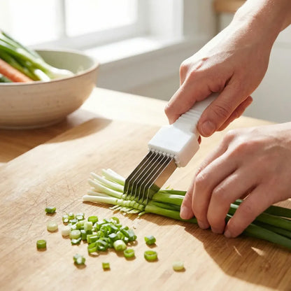 Precision negi vegetable cutter - home & kitchen