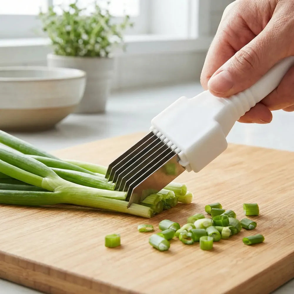 Precision negi vegetable cutter - home & kitchen