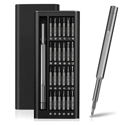 Precision screwdriver (set of 24 pieces)
