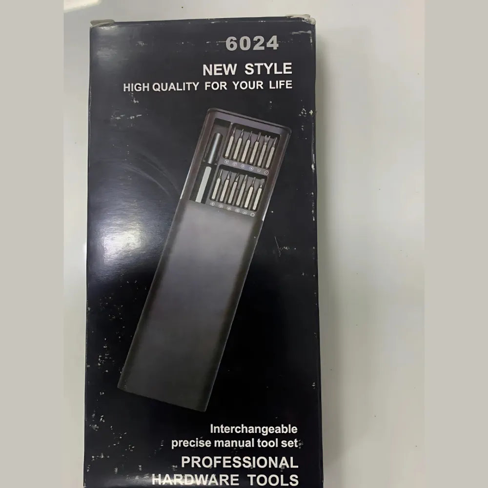 Precision screwdriver (set of 24 pieces)