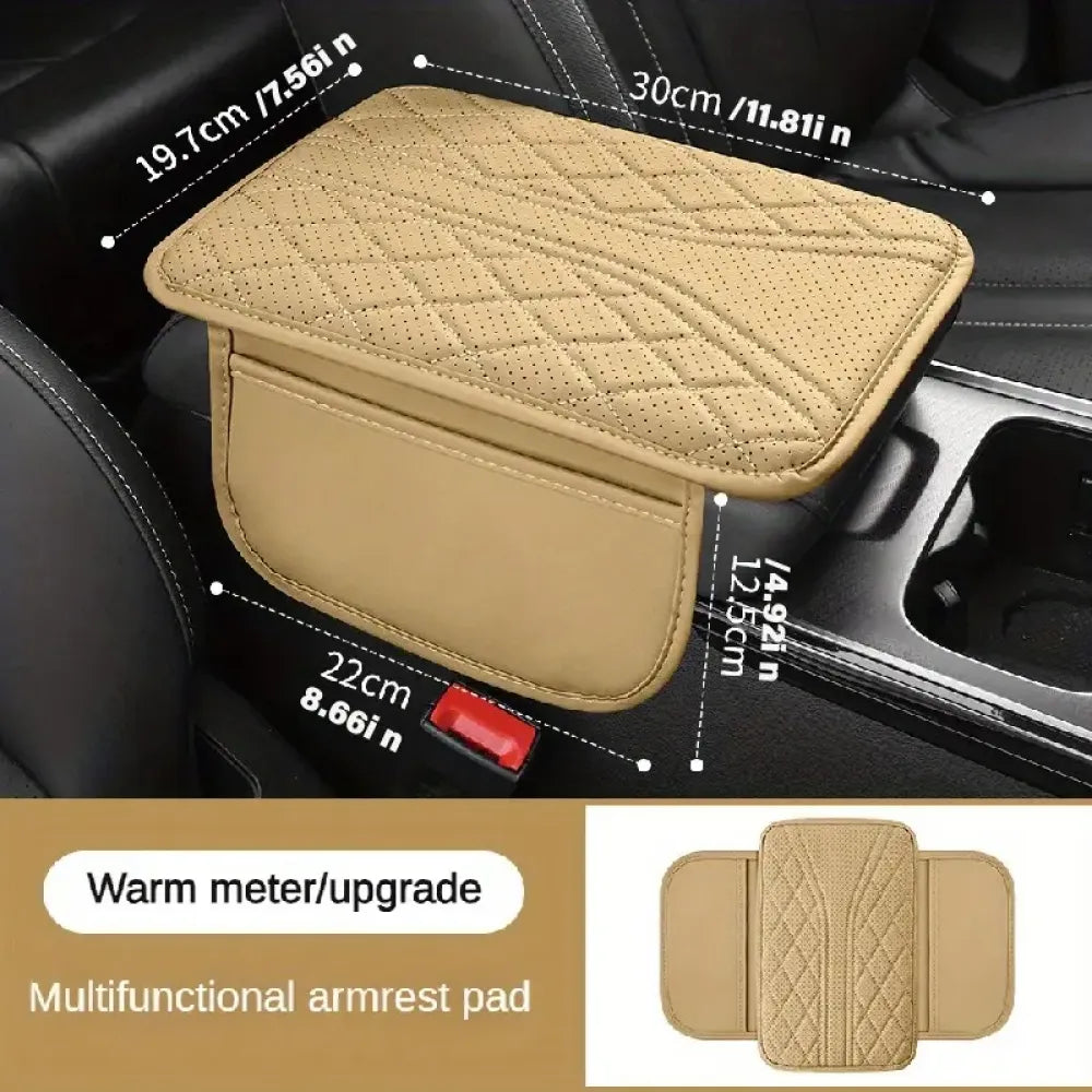 Premium armrest cushion cover - car and bike accessories
